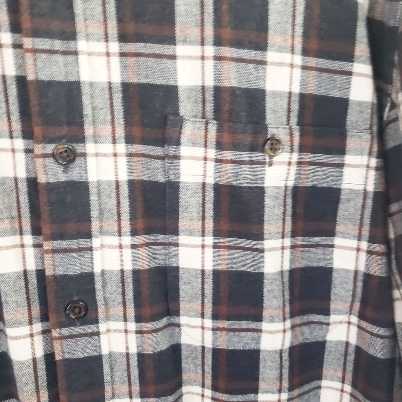 J.Crew J.CREW Mercantile Flex Shirt Men L Multicolor Plaid Flannel Button-Up, Long Sleeve, Cotton Spandex, Classic Fit, Elbow Pads, Pockets, Casual Wear Size US L / EU 52-54 / 3 - 5 Thumbnail