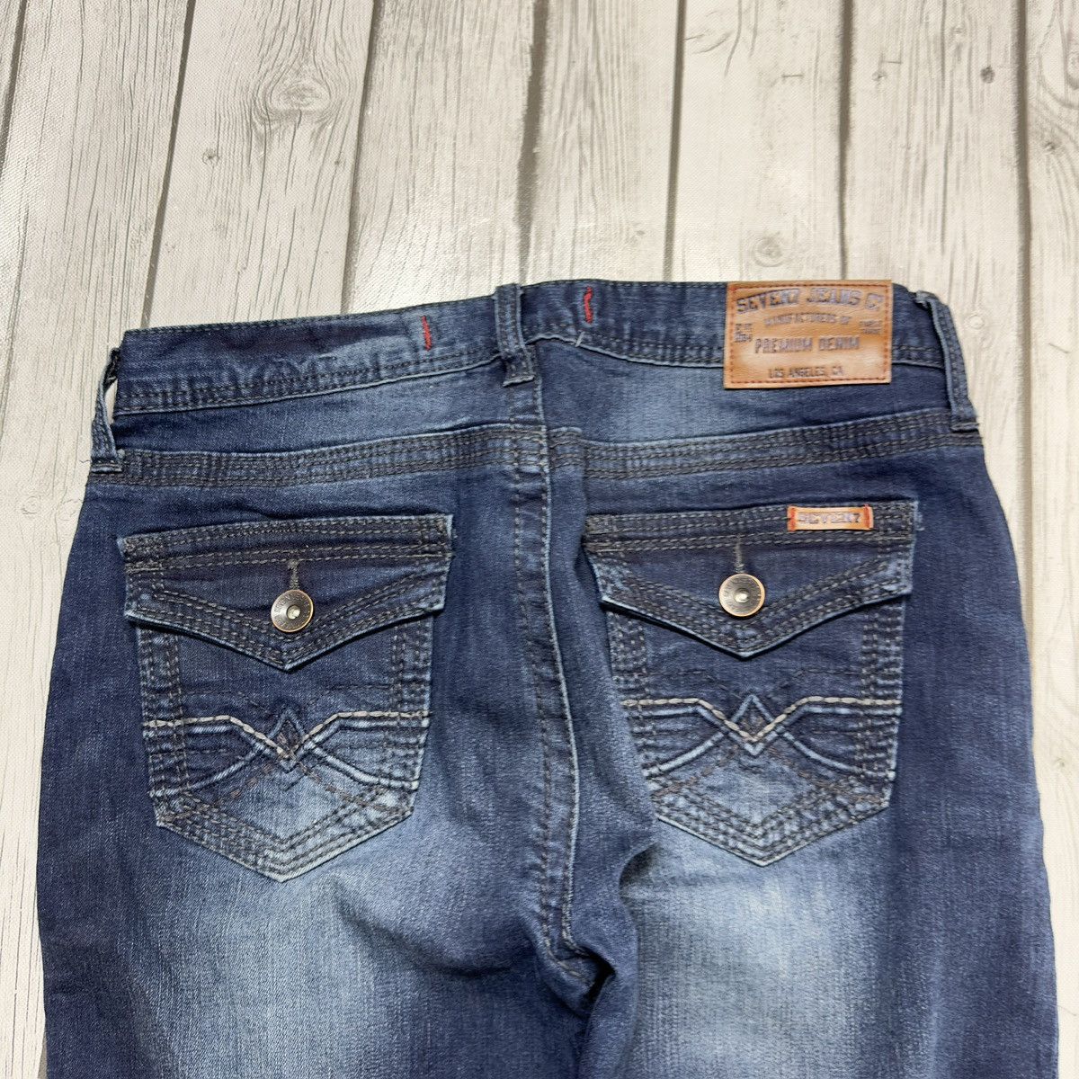 Seven 7 Seven 7 jeans Size US 30 / EU 46 - 4 Thumbnail