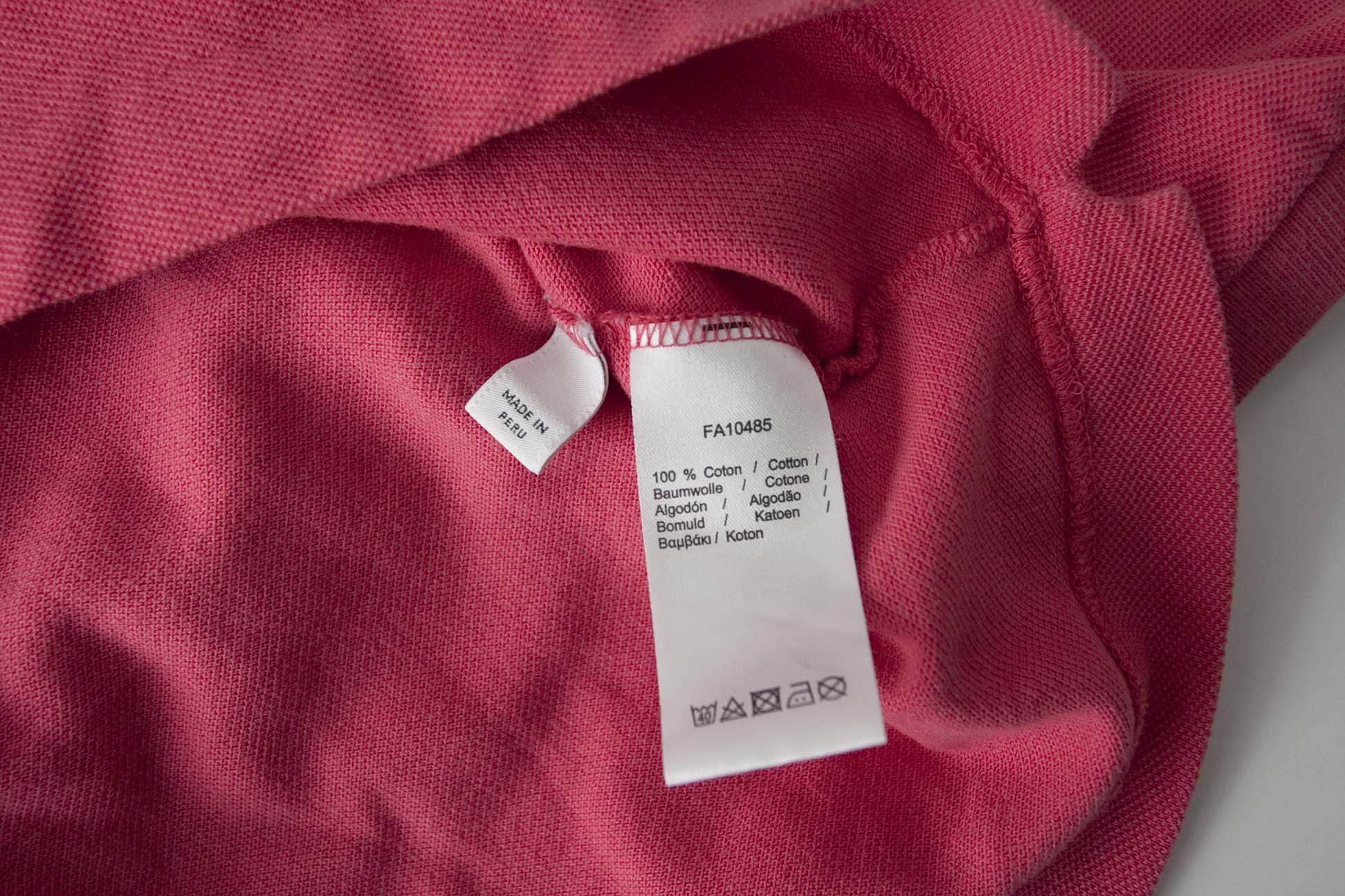 Lacoste Lacoste Polo Classic Fit Size 5/ M/L Pink Size US L / EU 52-54 / 3 - 3 Thumbnail