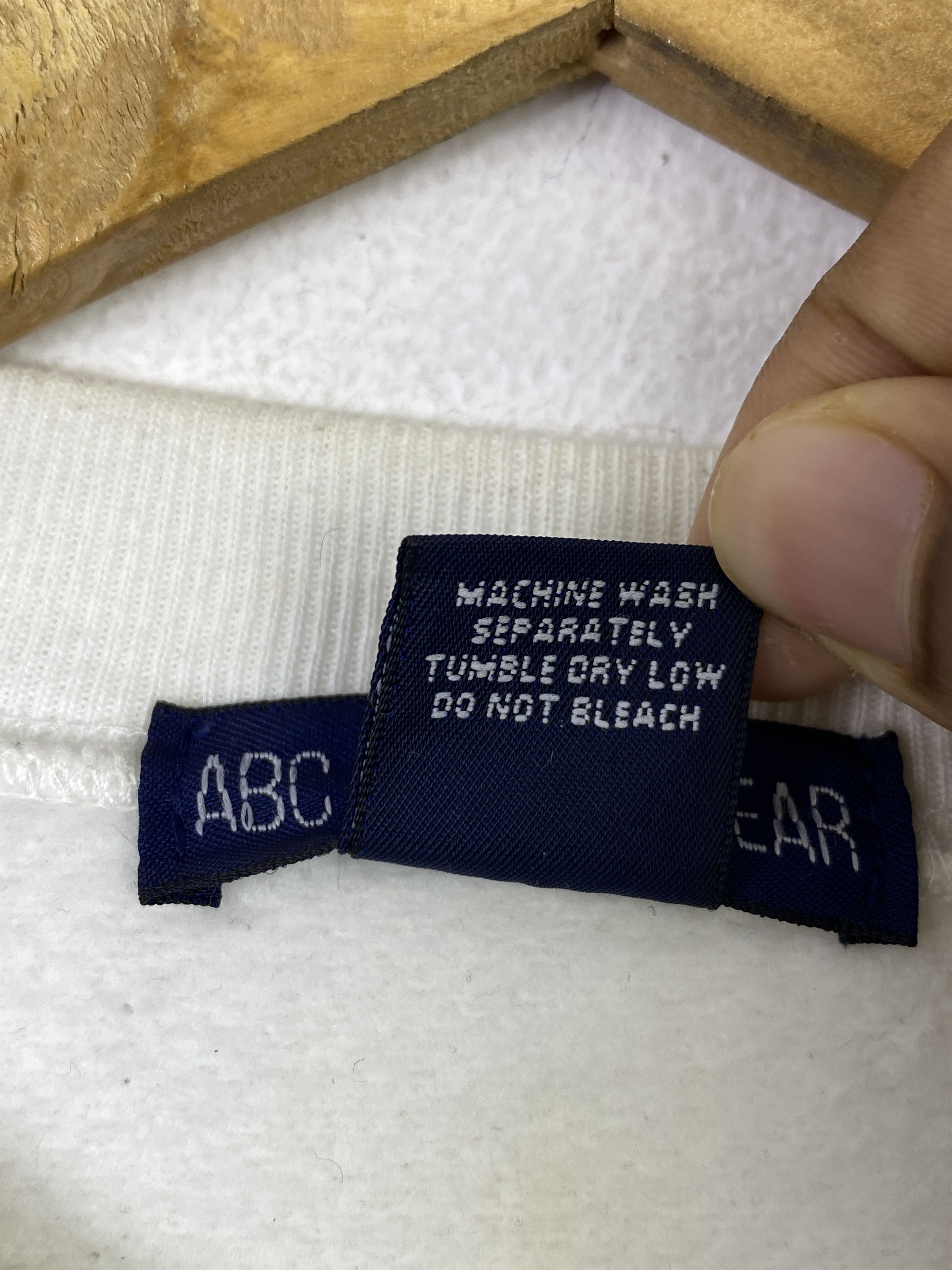 Vintage Vintage 90s ABC Sportswear Wording Sweatshirt SH0380 Size US S / EU 44-46 / 1 - 6 Thumbnail