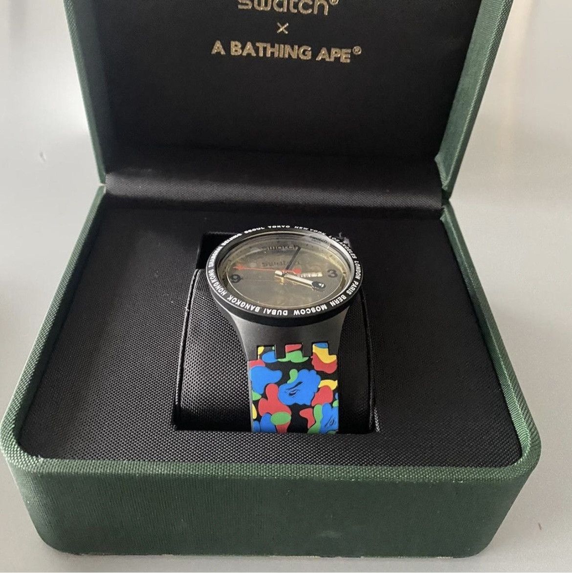 Bape Bape x Swatch BAPE x Swatch BIG BOLD Tokyo Edition Size ONE SIZE - 5 Thumbnail