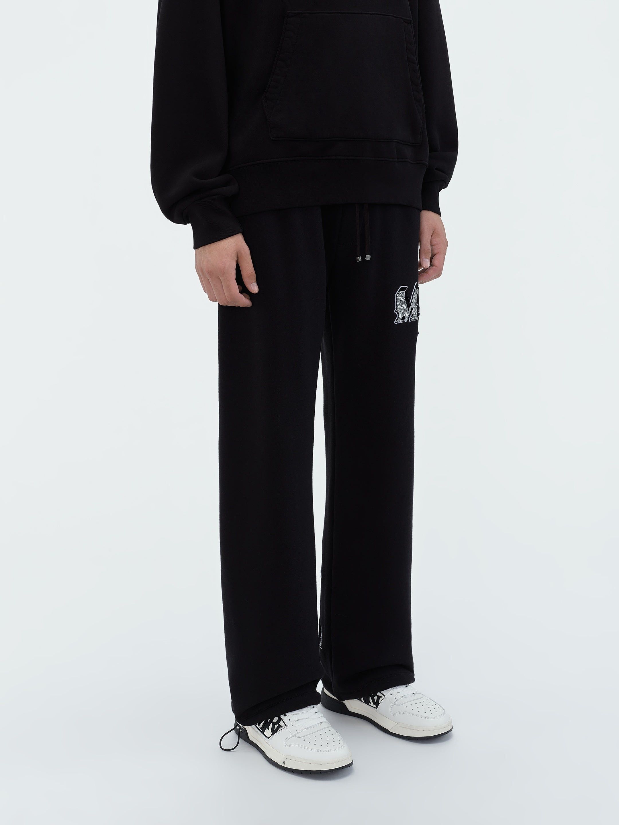 Amiri o1s1wg110425 Angel Sweatpants & Joggers in Black Size US 32 / EU 48 - 4 Thumbnail