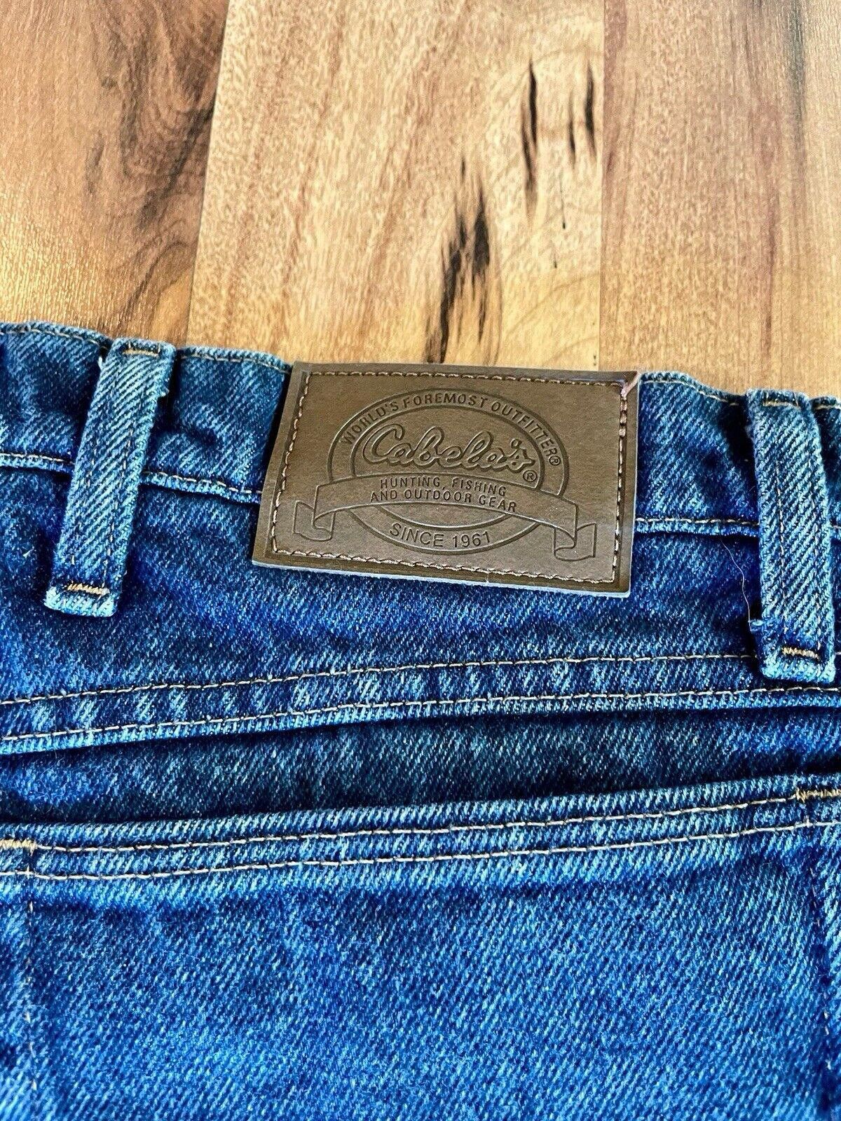 Cabelas Cabelas Insulated And Lined Jeans Size 40/30 (A1) Size US 32 / EU 48 - 6 Thumbnail