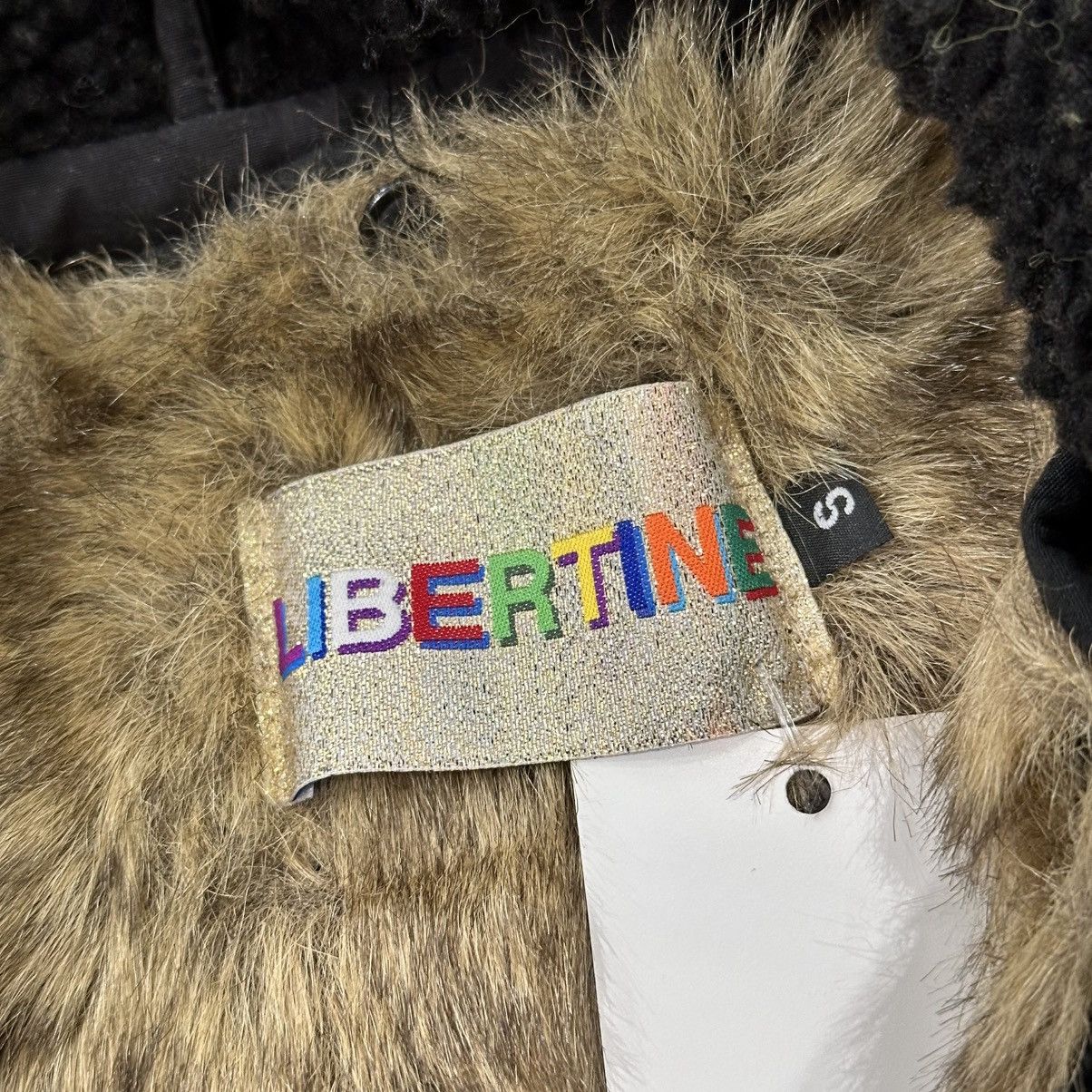 Libertine LIBERTINE FUR LINED PARKA WITH GEOMETRIC EMBELLISHMENT SMALL Size S / US 4 / IT 40 - 7 Thumbnail