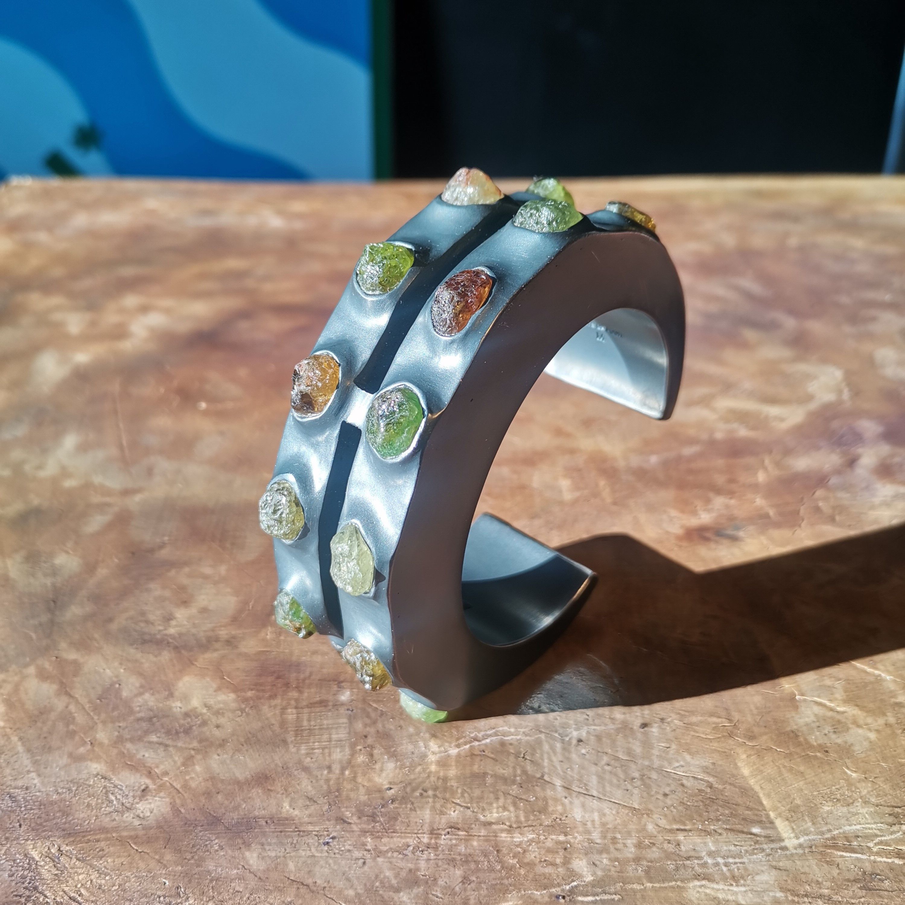 Parts Of Four Crescent Crevice Bracelet (Terrestrial Surfaced, Peridot) Size ONE SIZE - 4 Thumbnail