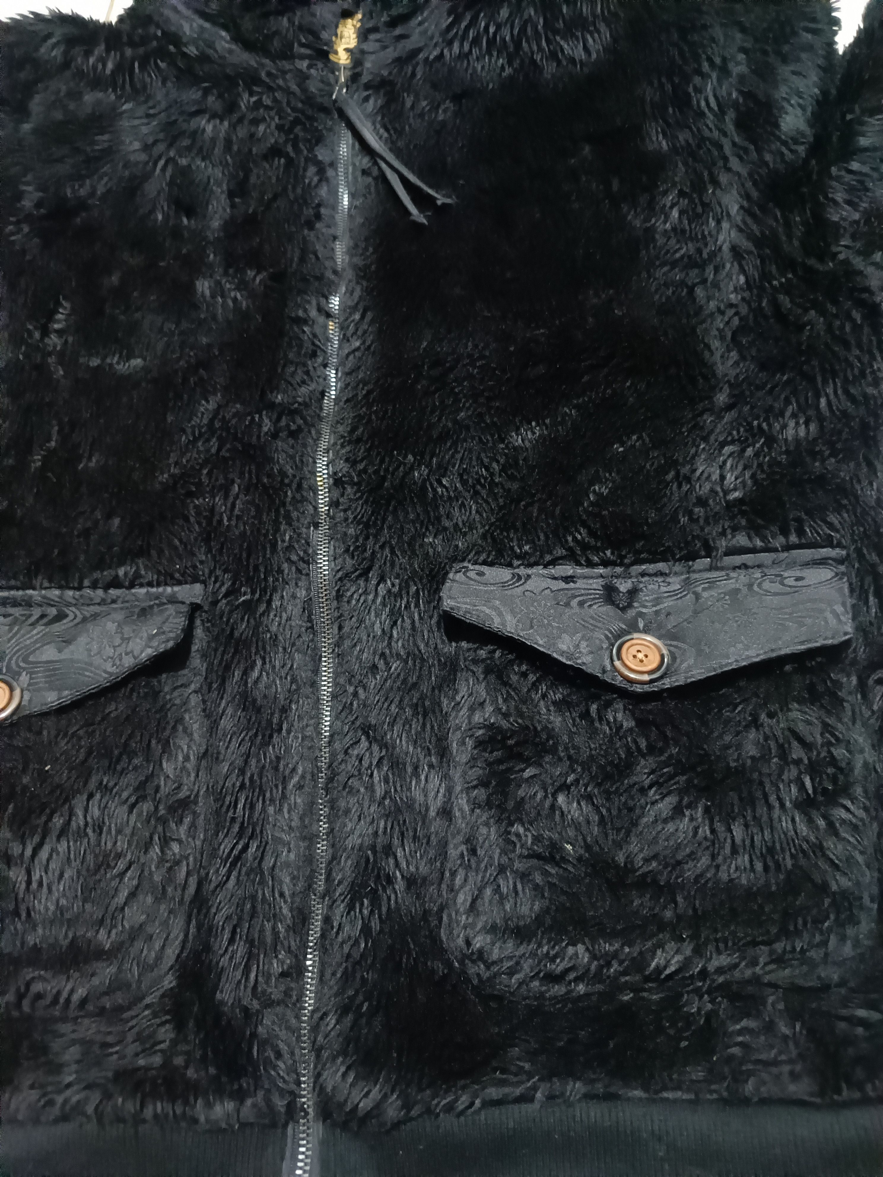 If Six Was Nine Miyabi Musubi Faux Fur filled jacket Size US XL / EU 56 / 4 - 3 Thumbnail