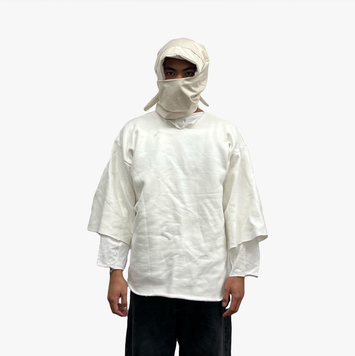 LAA yeezy sample sweat short sleeve shirt