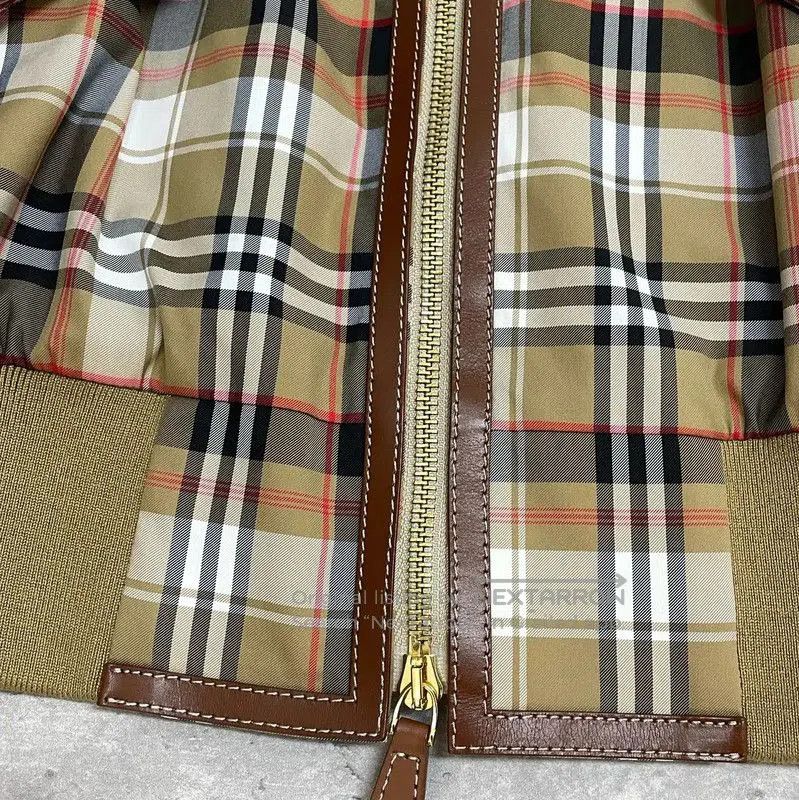 Burberry Burberry Khaki Cotton Ladies Jacket. Size L / US 10 / IT 46 - 7 Thumbnail
