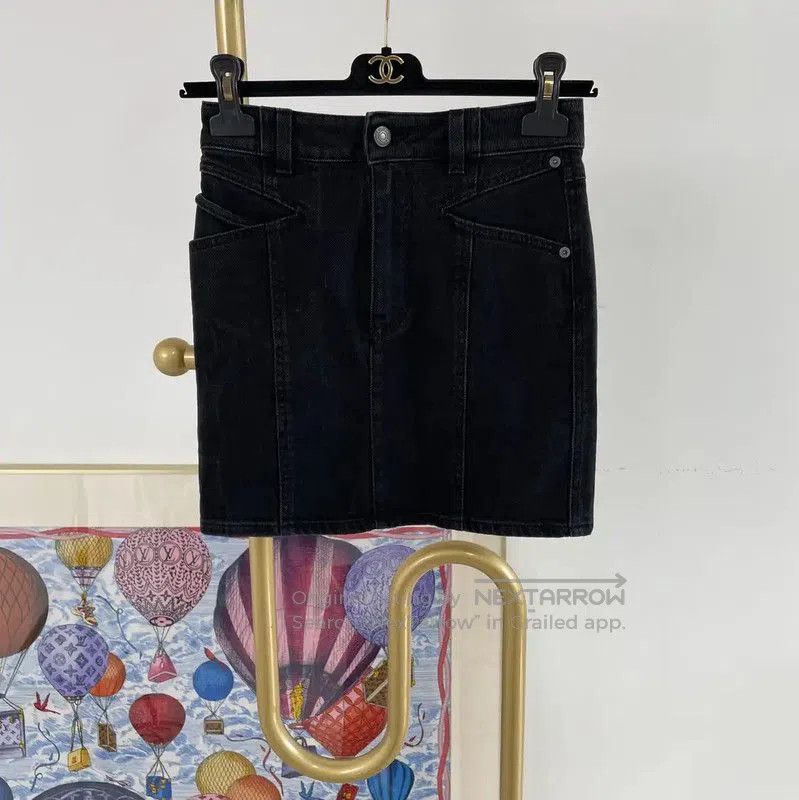 Givenchy Givenchy Black Cotton Mini Skirt for Women . Size 23" - 1 Thumbnail