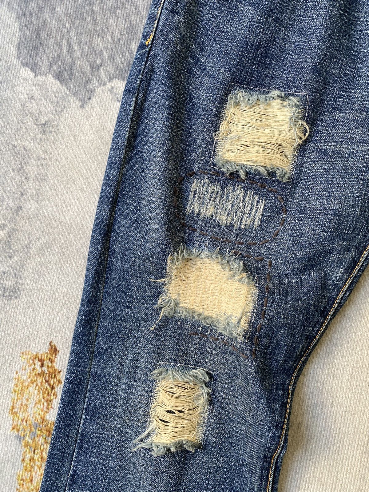 ARIZONA FREEDOM Arizona Geronimo Tribes American Indian Design Denim Size US 30 / EU 46 - 8 Thumbnail