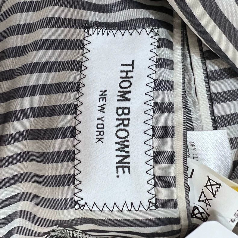 Thom Browne size1 Zippered suit jacket