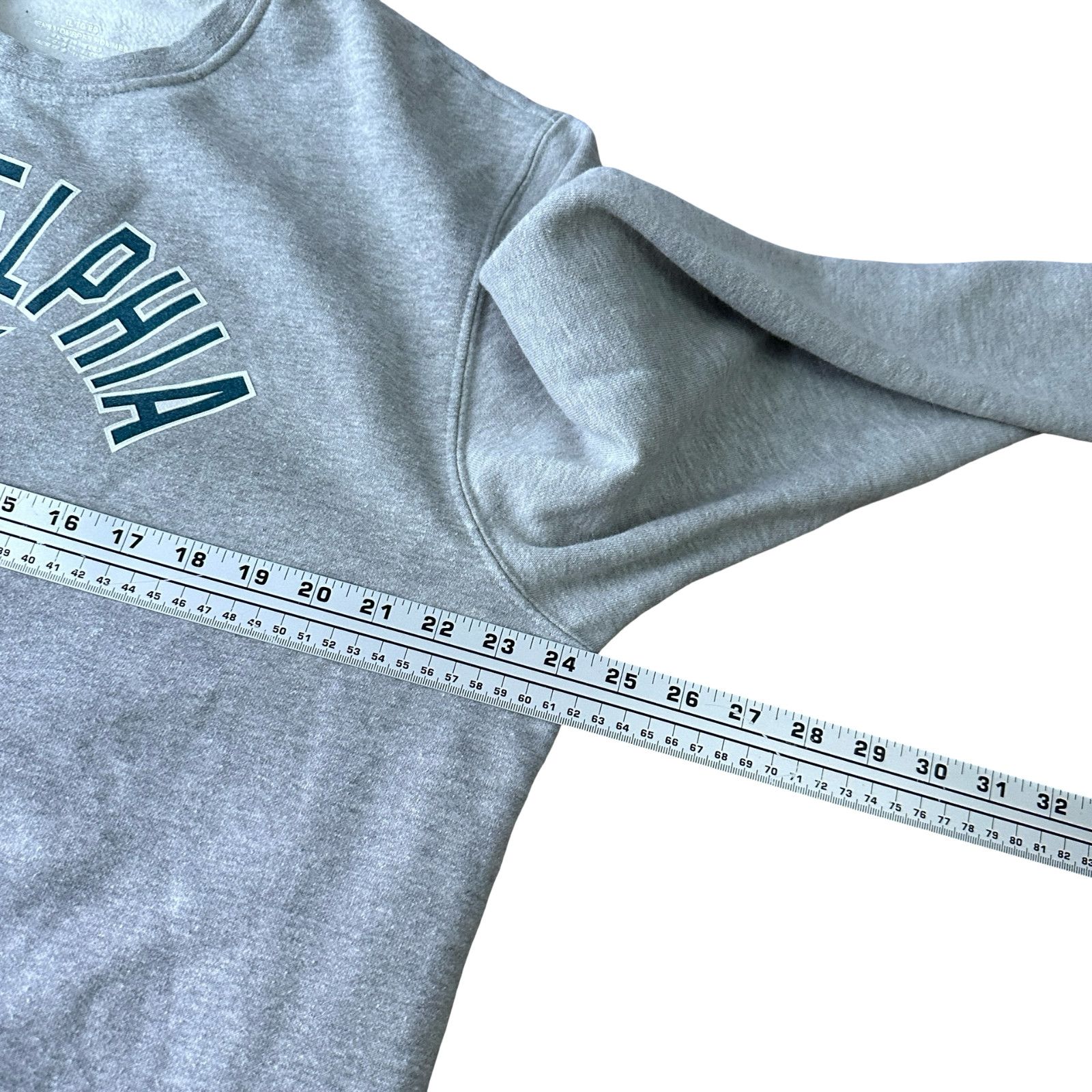 Majestic Majestic Philadelphia Eagles Football Sweatshirt Men XL Gray Size US XL / EU 56 / 4 - 7 Thumbnail
