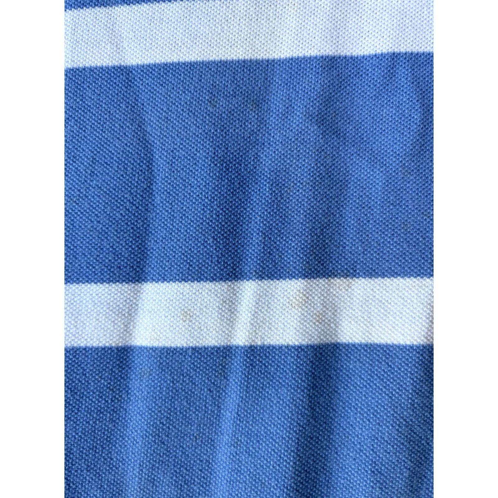 Ralph Lauren VINTAGE Polo Ralph Lauren Striped Rugby Polo Shirt XL Mens Large Big Pony 90s 100% Cotton Button Size US XL / EU 56 / 4 - 5 Thumbnail