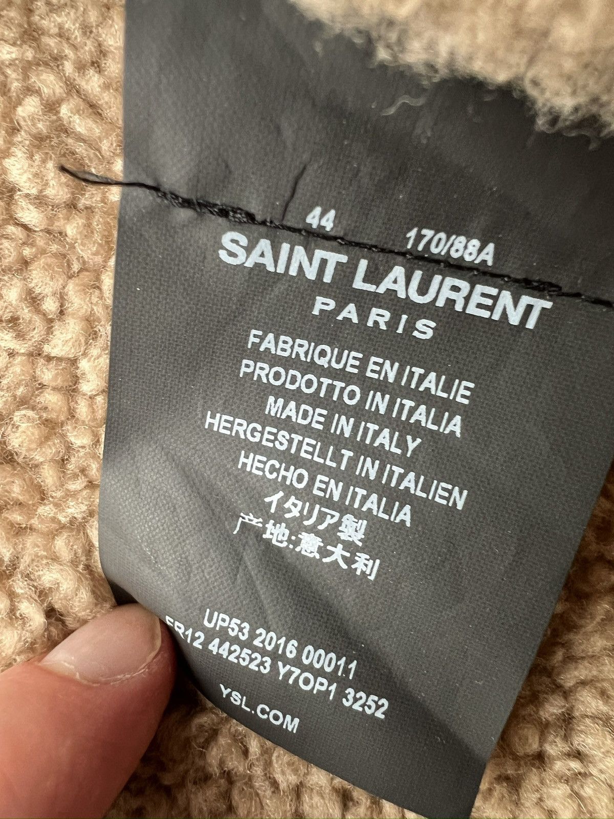 Saint Laurent Paris Saint Laurent FW16 Shearling Rancher Jacket - SZ 44 Size US S / EU 44-46 / 1 - 4 Thumbnail