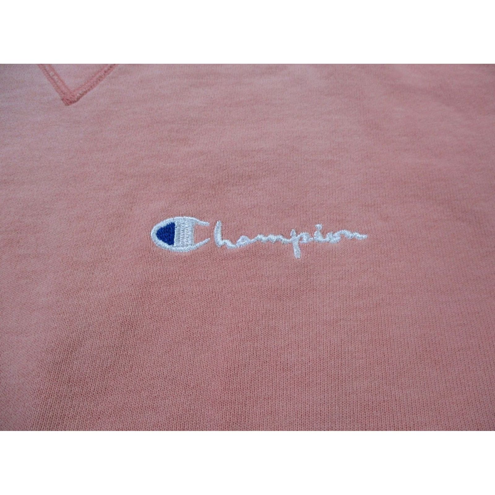 Champion VINTAGE Champion Sweatshirt Womens XL Pink Pullover Embroidered USA Made 90s Size XL / US 12-14 / IT 48-50 - 7 Thumbnail