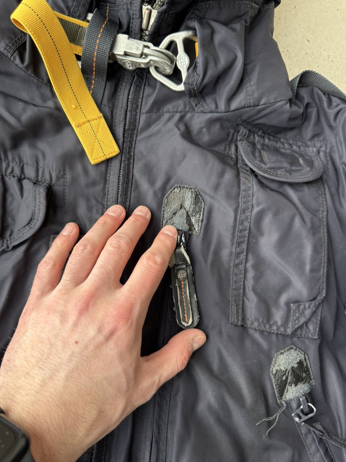 Parajumpers vintage bomber parajumpers jacket mens black Size US L / EU 52-54 / 3 - 7 Thumbnail