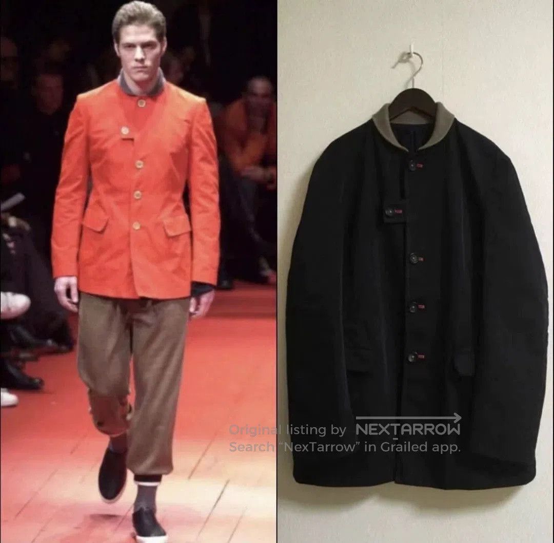 Yohji Yamamoto Yohji Yamamoto 01AW Stitch Jacket. Size US L / EU 52-54 / 3 - 8 Thumbnail