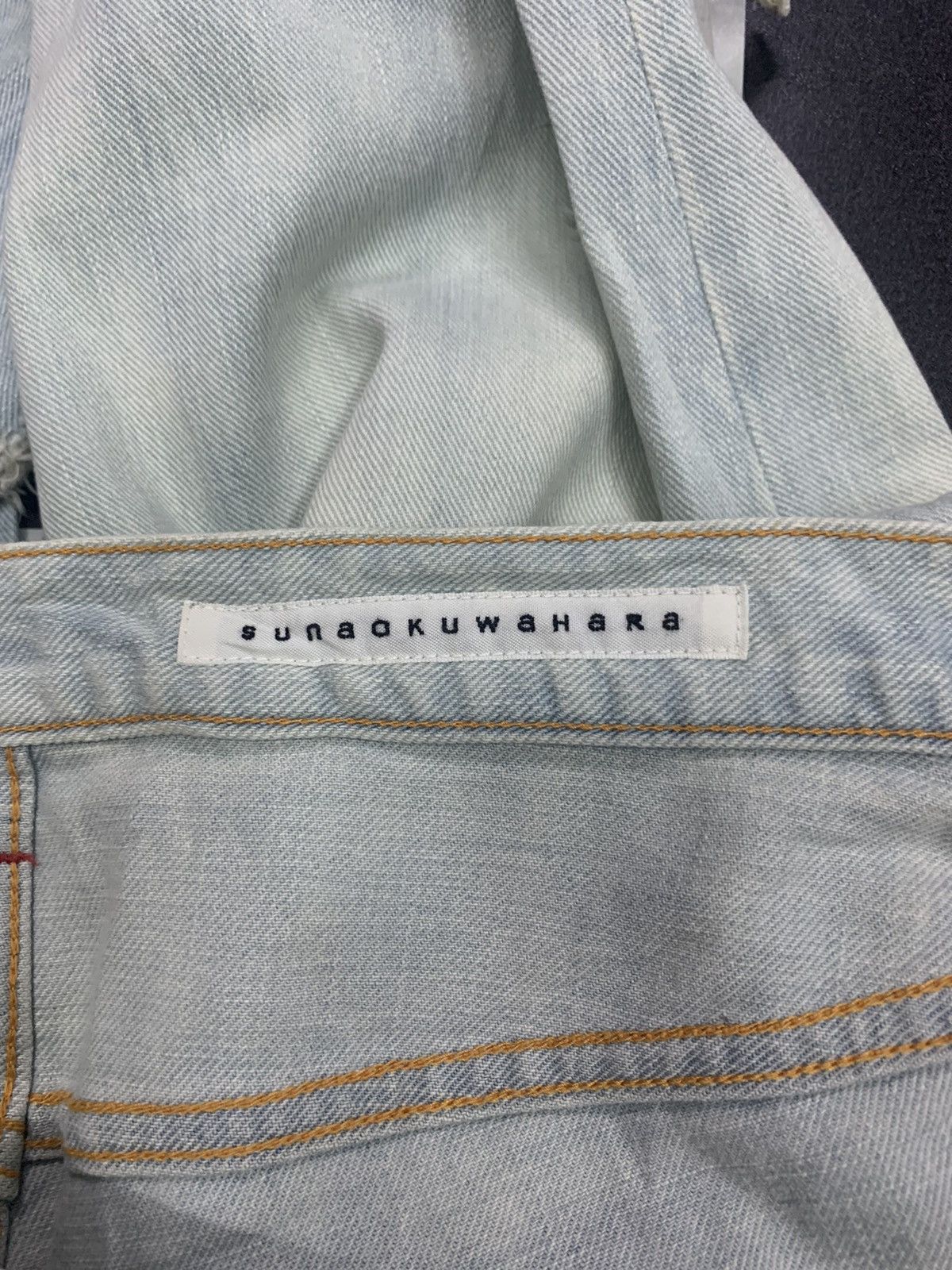 Issey Miyake Issey Miyake Sunao Kuwahara Distressed Design Jeans Size US 30 / EU 46 - 5 Thumbnail