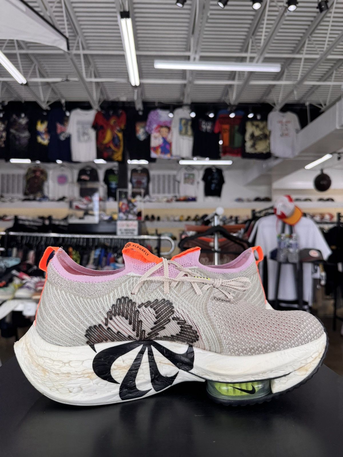 Nike Nike Air Zoom Alphafly Next Nature Flat Pewter SZ 11.5(2021) Size US 11.5 / EU 44-45 - 3 Thumbnail