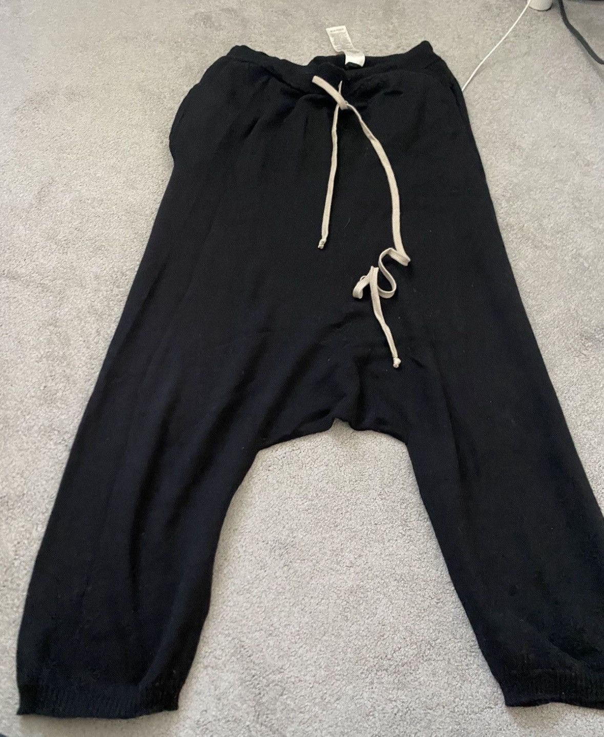 Rick Owens FW18 Sisyphus Knitwear pants