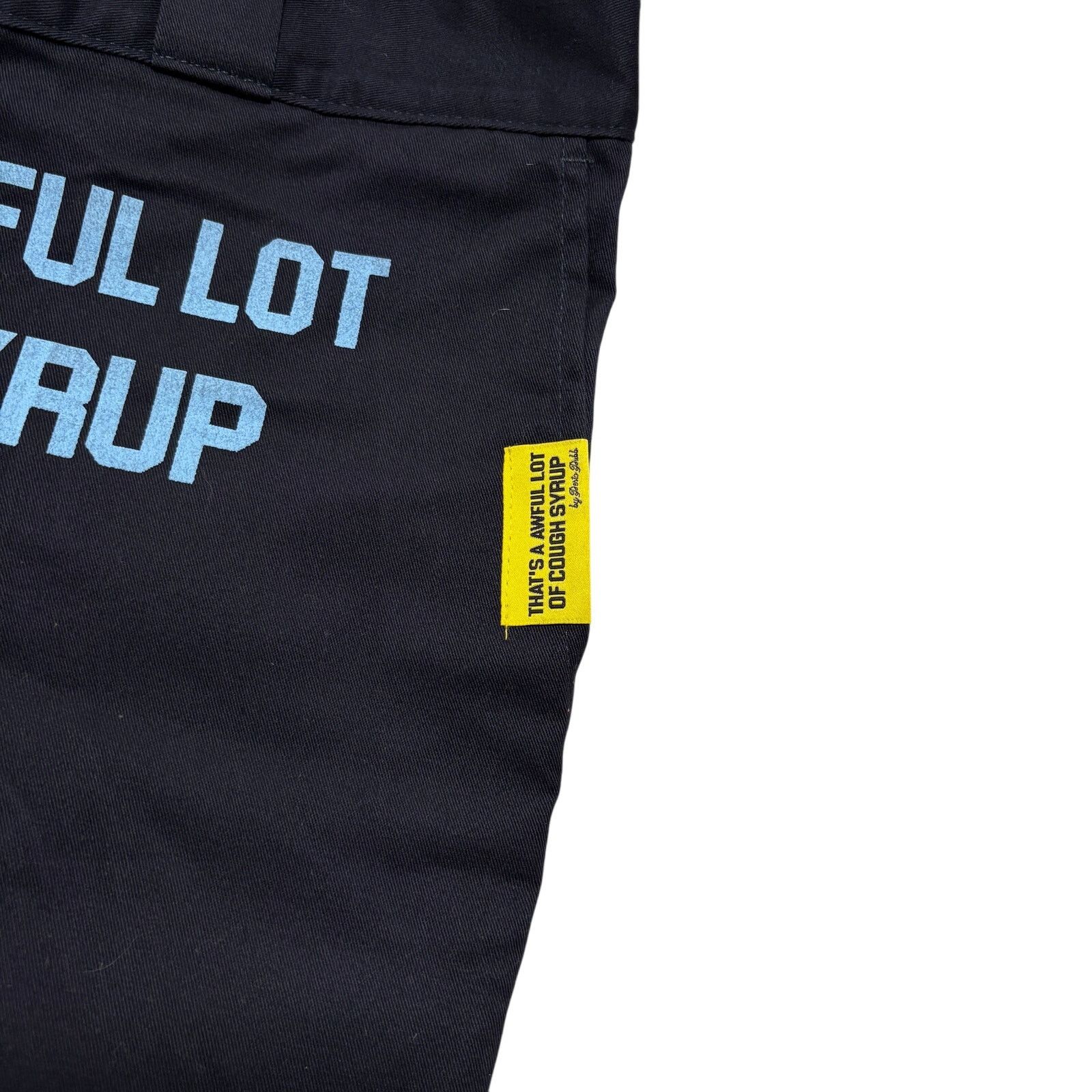 Awful Lot of Cough Syrup BNWT Awful Lot Of Cough Syrup Dickies Pants Navy Blue 32x30 Size US 32 / EU 48 - 4 Thumbnail