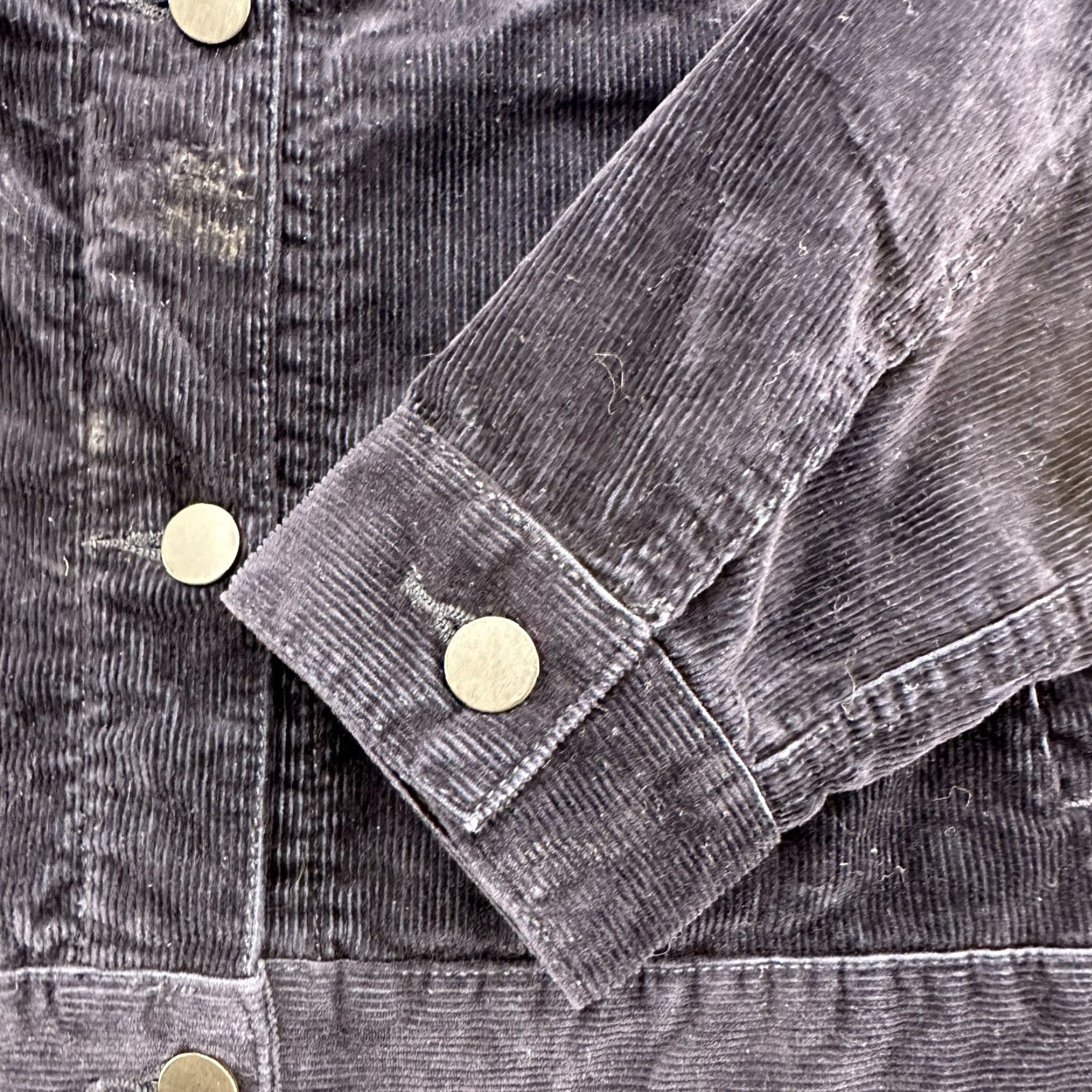 Uniqlo Uniqlo Jacket Womens Small Blue Navy Corduroy Trucker Cotton Oversized Boxy Shirt Womens Sized Small Blue Corduroy Trucker Jacket Size S / US 4 / IT 40 - 5 Thumbnail