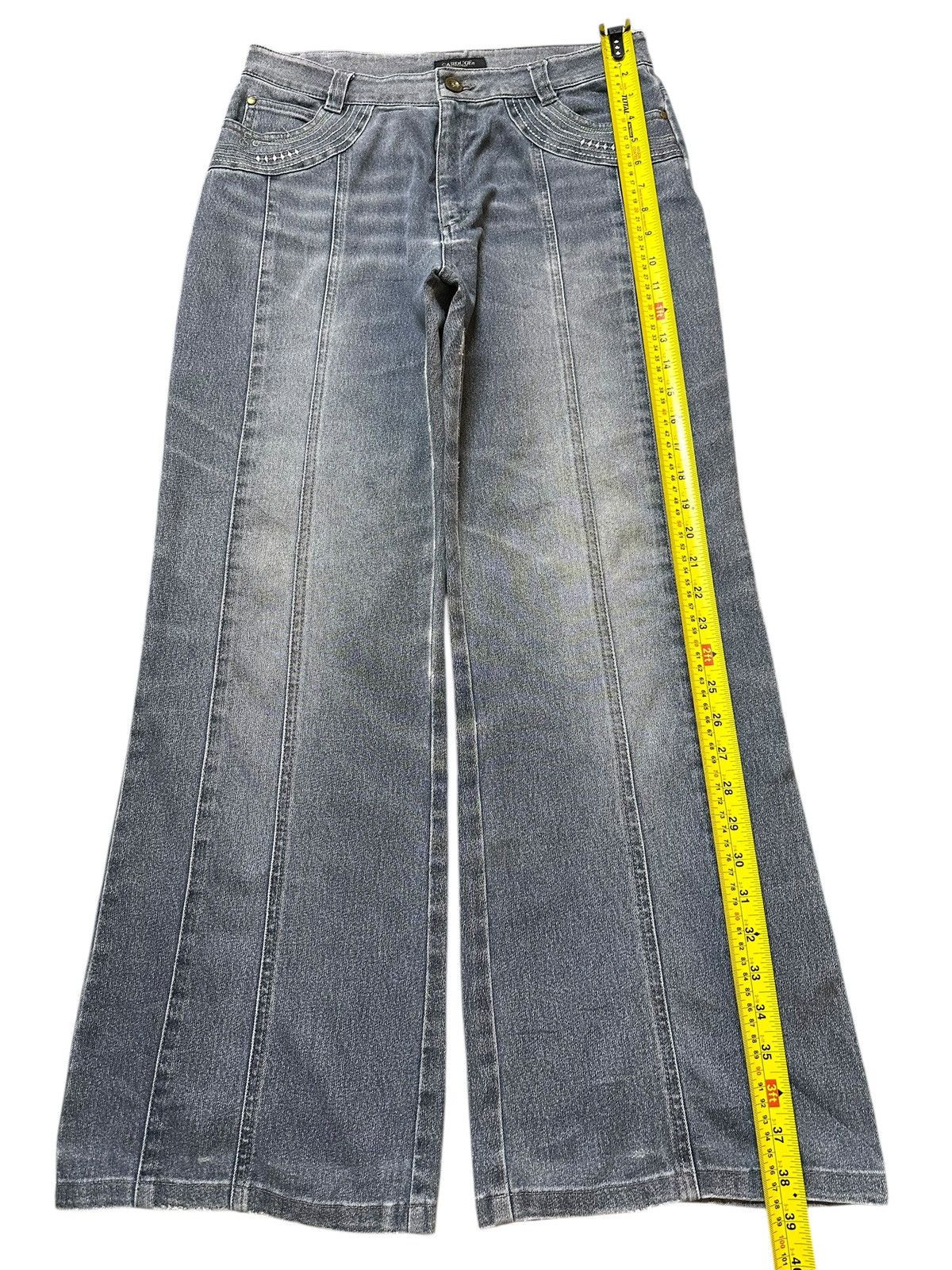 Japanese Brand Vintage Japanese Brand Blue Faded Wash Wide Leg Baggy Jeans Size US 30 / EU 46 - 12 Thumbnail