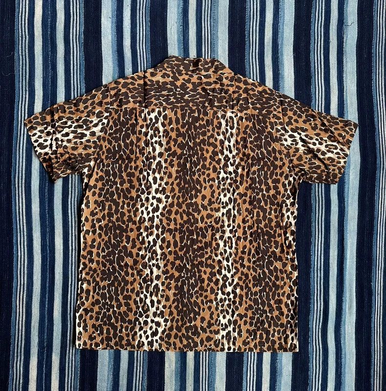 Wacko Maria Wacko maria Leopard Print Trendy Retro Hawaiian Short Slee Size US M / EU 48-50 / 2 - 2 Thumbnail