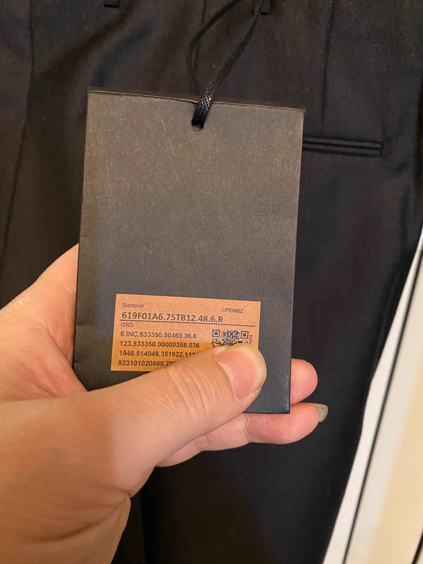 Ermenegildo Zegna Zegna Main Line 100% Wool Charcoal Dress Pants 48 Size US 32 / EU 48 - 4 Thumbnail