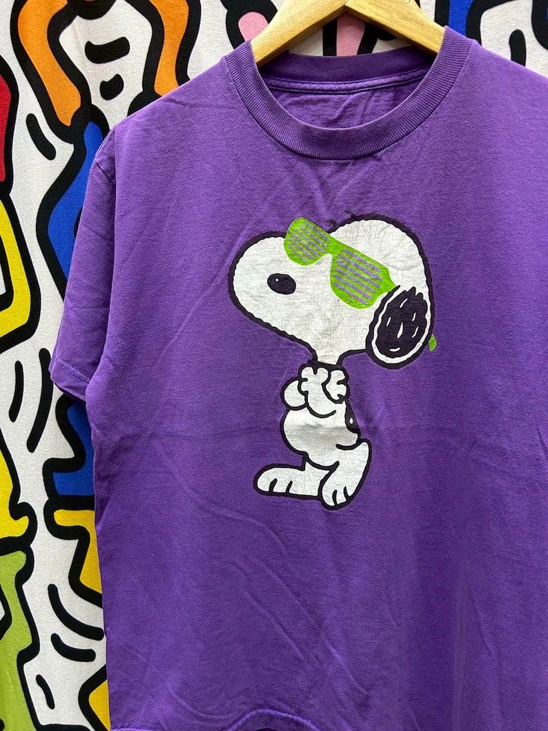 Vintage Vintage 2000s Snoopy tshirt size M Size US M / EU 48-50 / 2 - 2 Thumbnail