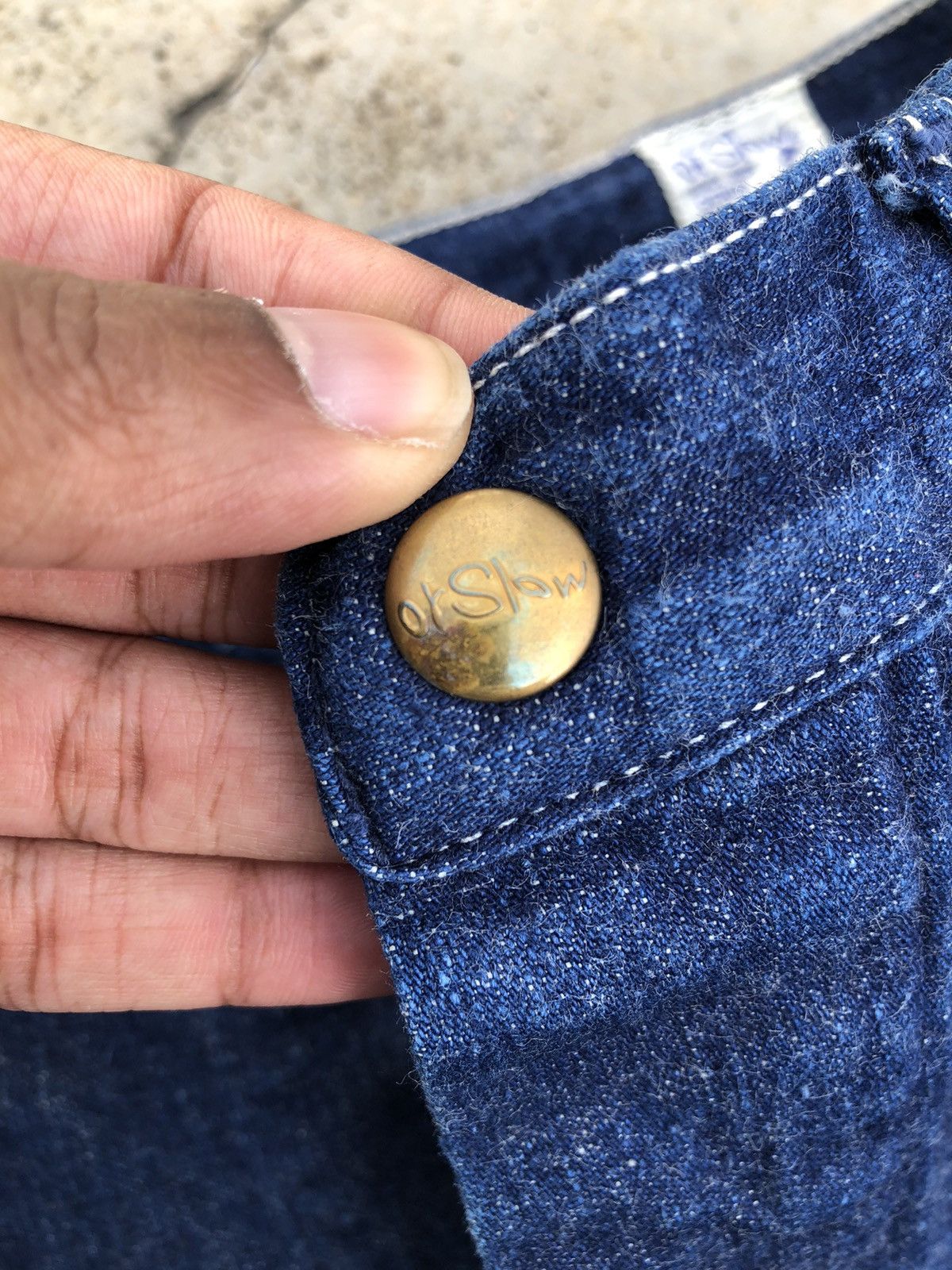 Orslow Selvedge Jeans Carpenter Denim Pant