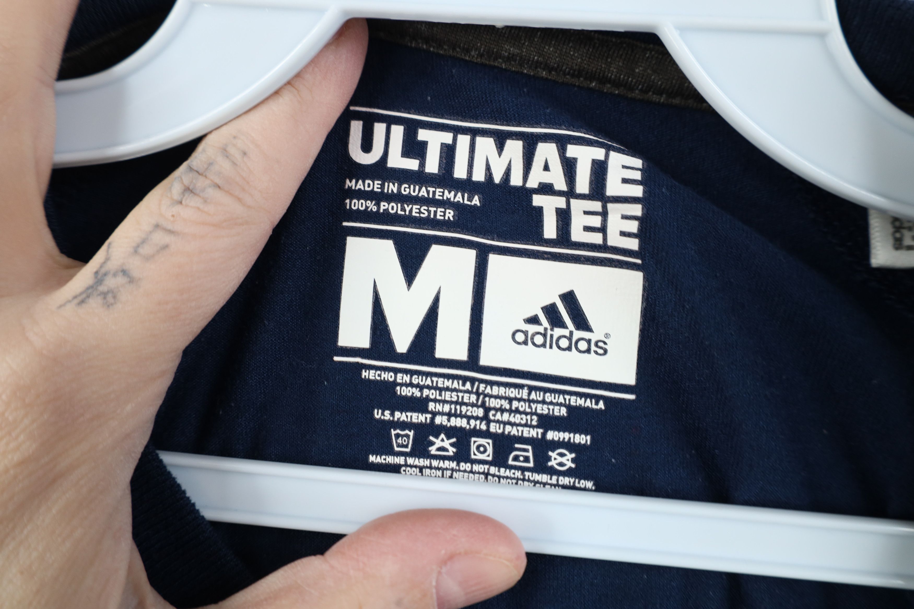 Adidas Adidas University of Michigan Lacrosse Long Sleeve T-Shirt Size US M / EU 48-50 / 2 - 6 Thumbnail