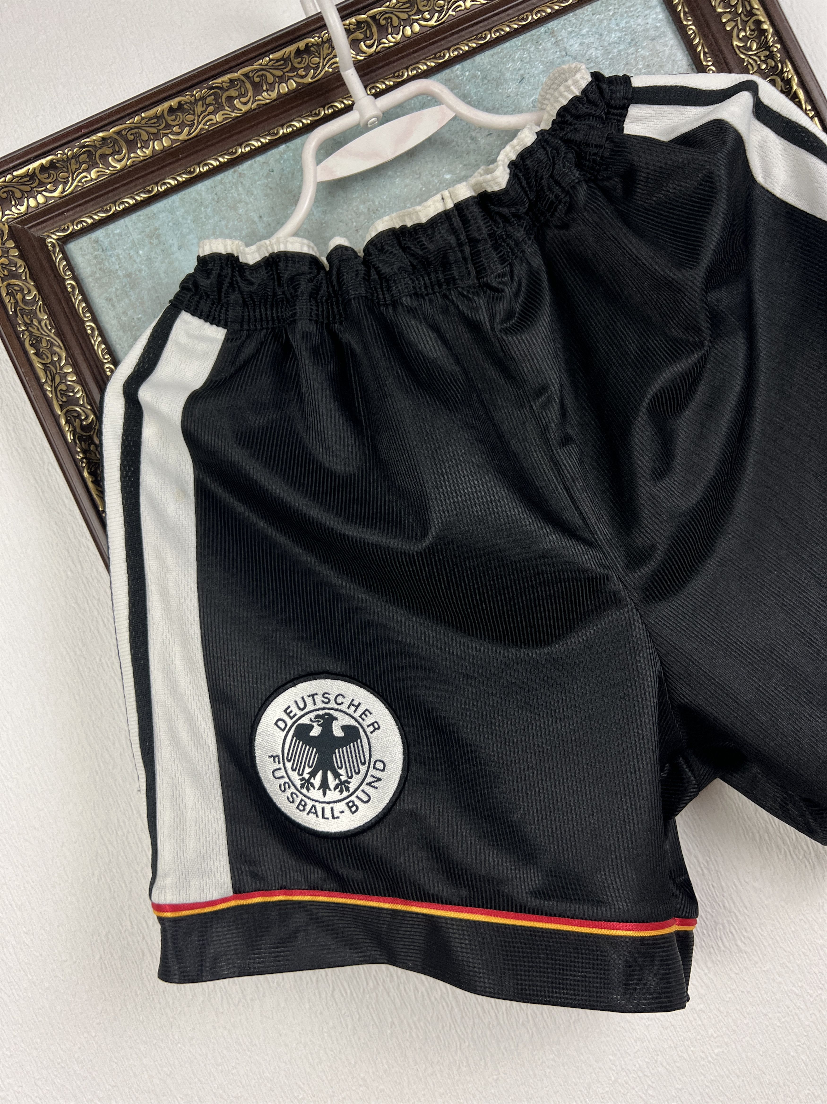 Adidas Vintage 90's Adidas Germany Football Track Shorts Soccer Size US 34 / EU 50 - 3 Thumbnail