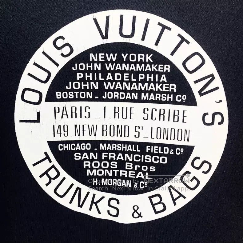 Louis Vuitton Louis Vuitton Black disc logo printed cotton crewneck T-sh Size US M / EU 48-50 / 2 - 5 Thumbnail