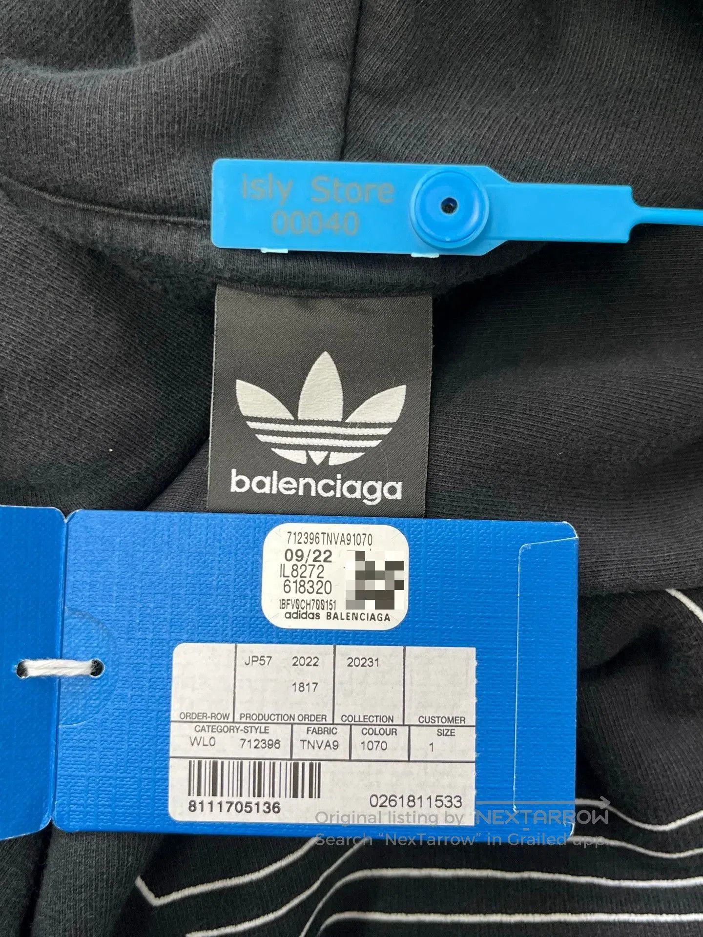 Balenciaga balenciaga x adidas logo hoodie sweatshirt. Size US S / EU 44-46 / 1 - 4 Thumbnail