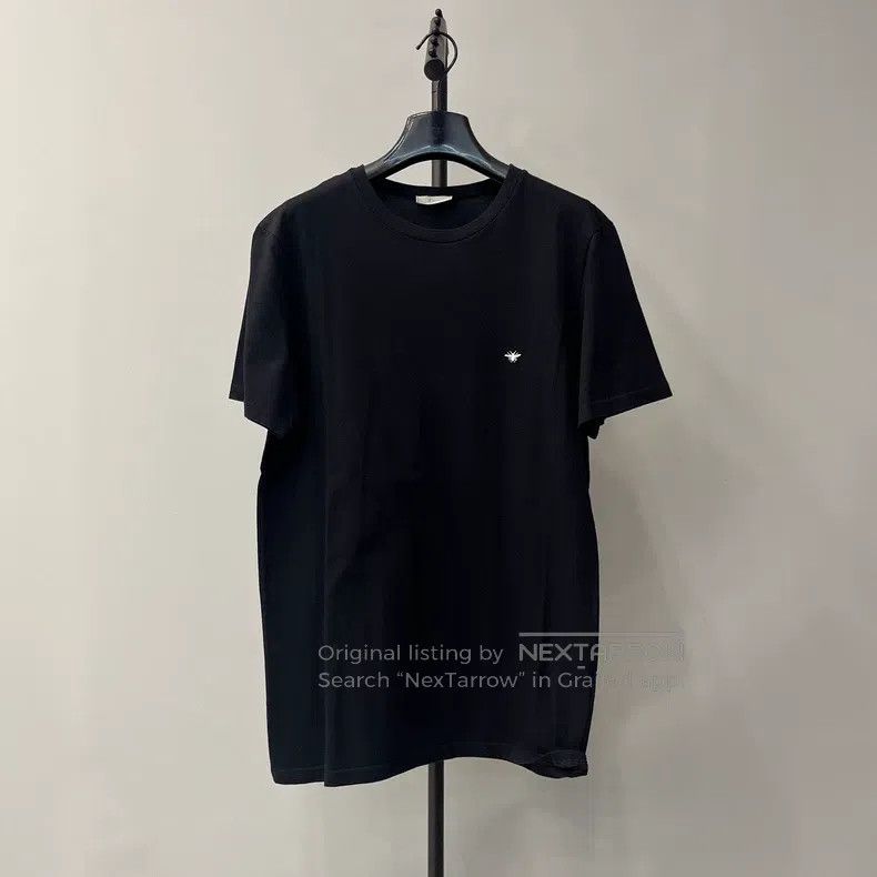 Dior Dior Black classic little bee embroidered short sleeves Size US S / EU 44-46 / 1 - 1 Thumbnail