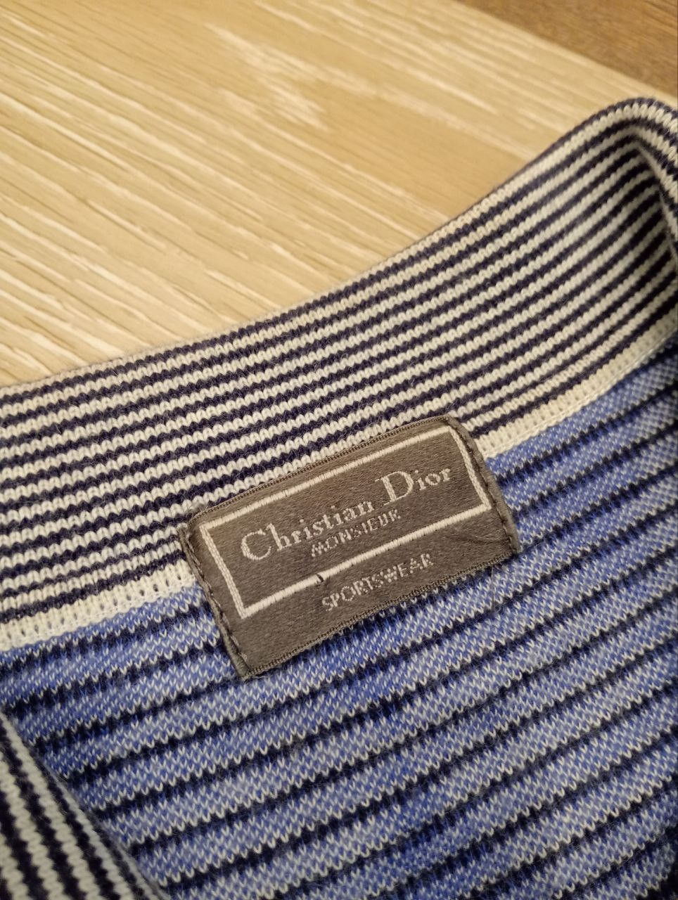 Christian Dior Monsieur VINTAGE CHRISTIAN DIOR KNITTED POLO Size US M / EU 48-50 / 2 - 5 Thumbnail