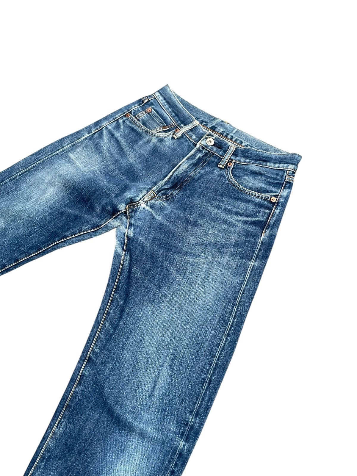 Japanese Brand Uniqlo Redline Selvedge Denim Size US 30 / EU 46 - 2 Thumbnail