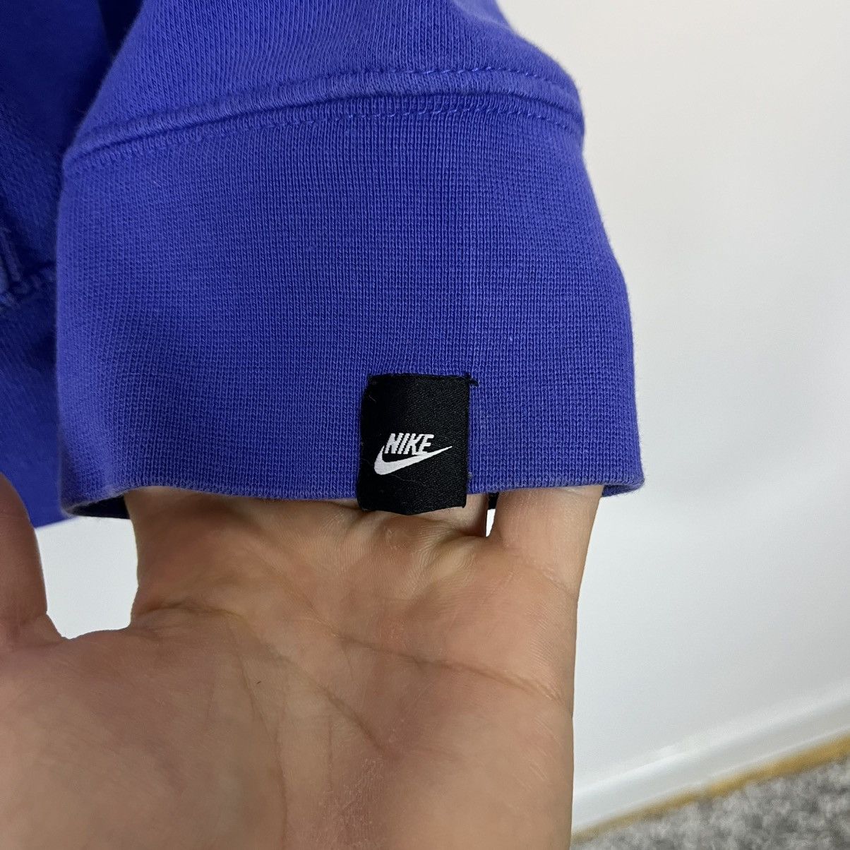 Nike Nike Just Do It Blue Zip Hoodie Streetwear Y2K Size US XL / EU 56 / 4 - 5 Thumbnail