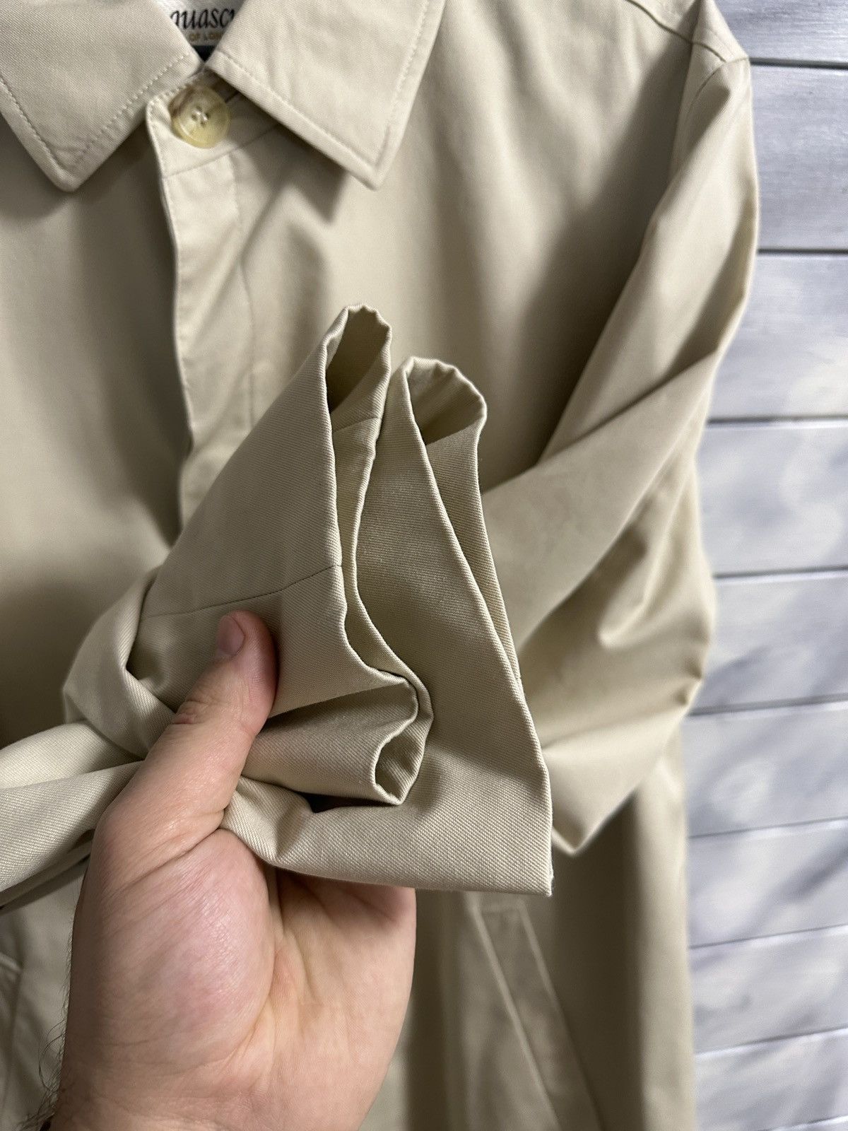 Aquascutum Rare Luxury Coat Aquascutum Vintage Nova Check Size US L / EU 52-54 / 3 - 4 Thumbnail