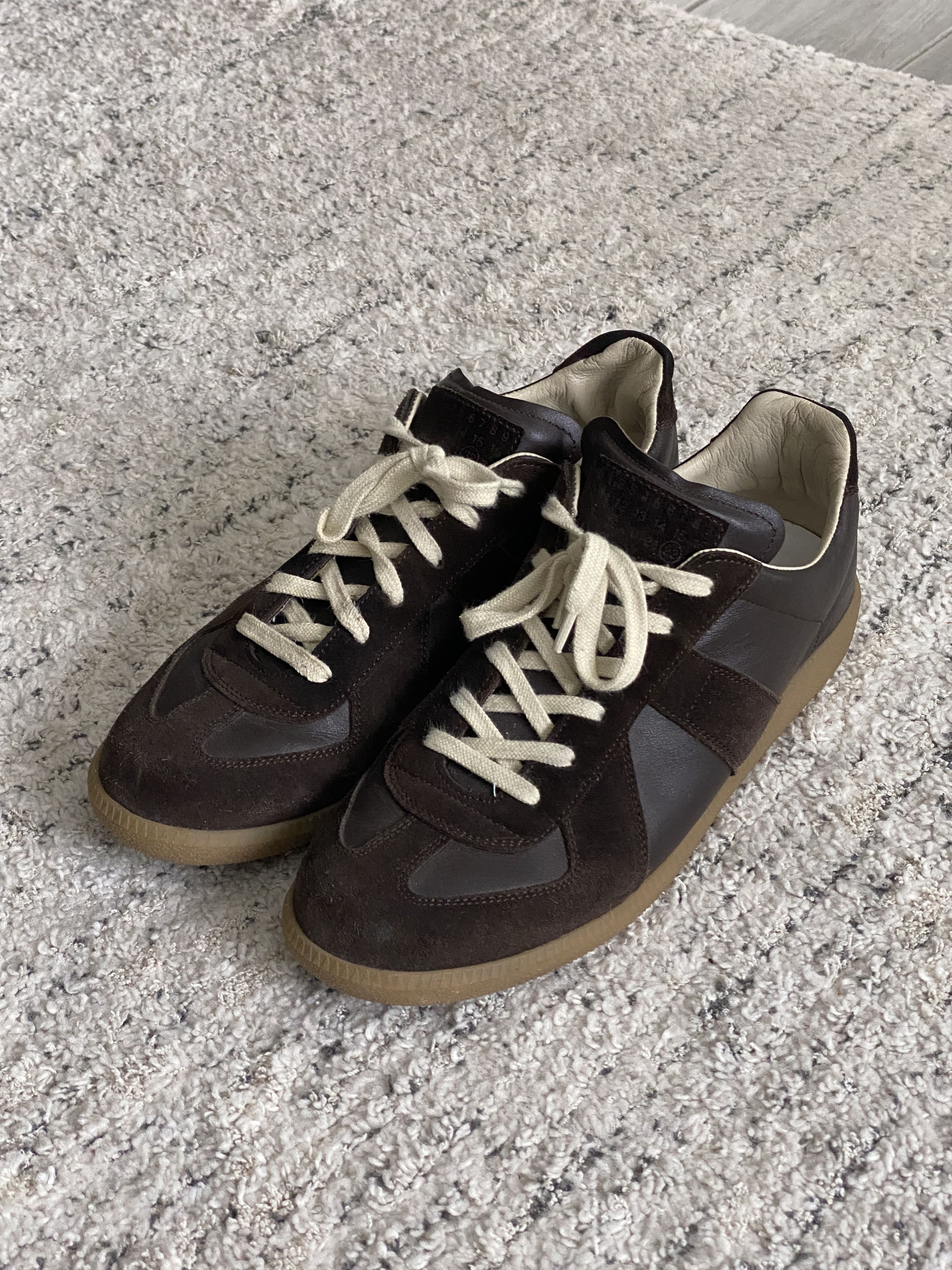 Maison Margiela GATS - Brown Leather/Suede - Size 43