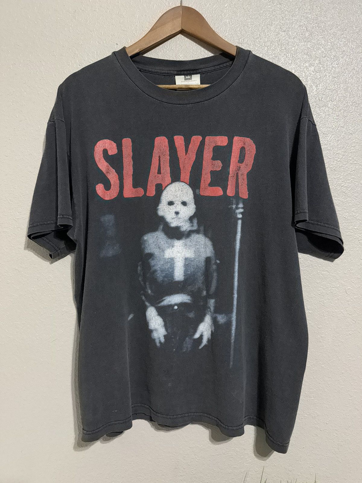 Slayer × Vintage Vintage 90s Slayer Diablous in Musica 1998 Size US L / EU 52-54 / 3 - 2 Thumbnail