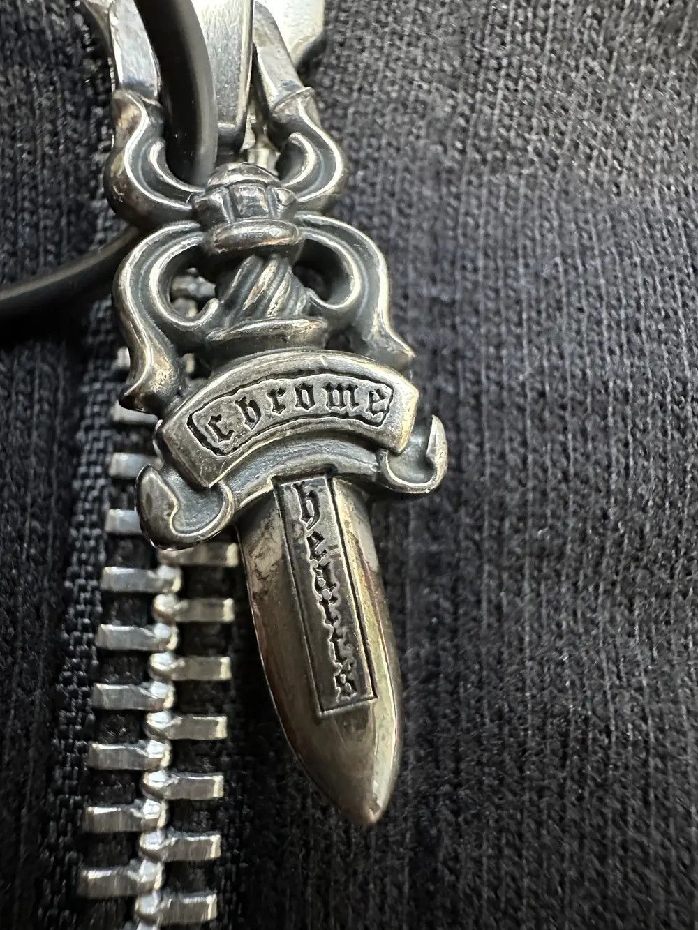 Chrome Hearts Chrome Hearts Multi-Color Cross Logo Zip Up Hoodie Size US L / EU 52-54 / 3 - 4 Thumbnail