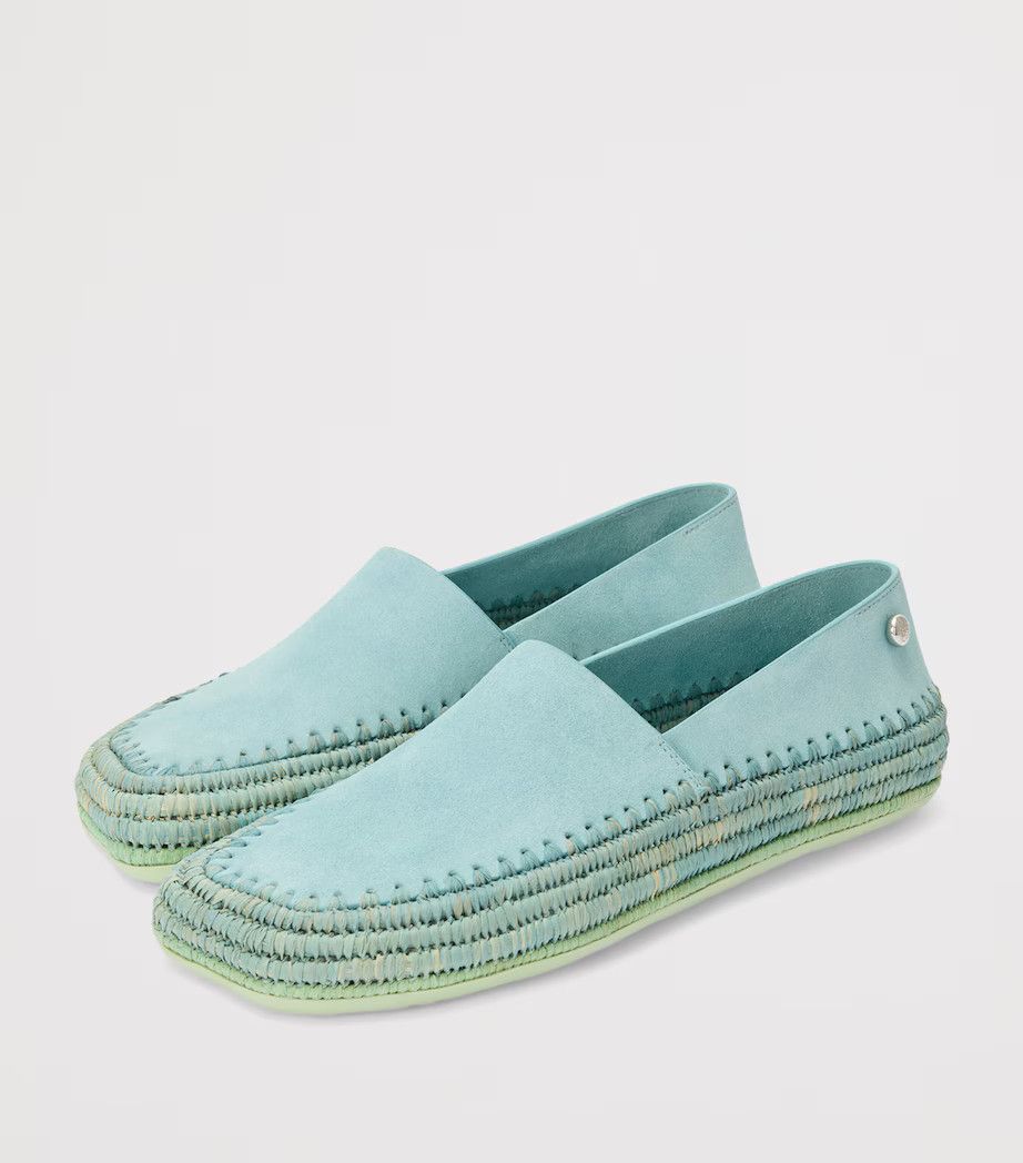 Loewe o1in1g0426 RIO Slippers Espadrilles in Light Blue Size US 8 / IT 38 - 3 Thumbnail