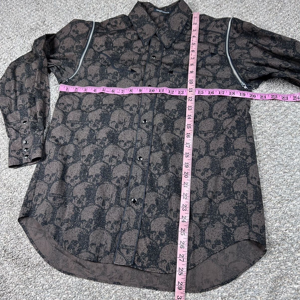 Jun Takahashi × Undercover Undercover ss96 western skull button up shirt Size US M / EU 48-50 / 2 - 7 Thumbnail