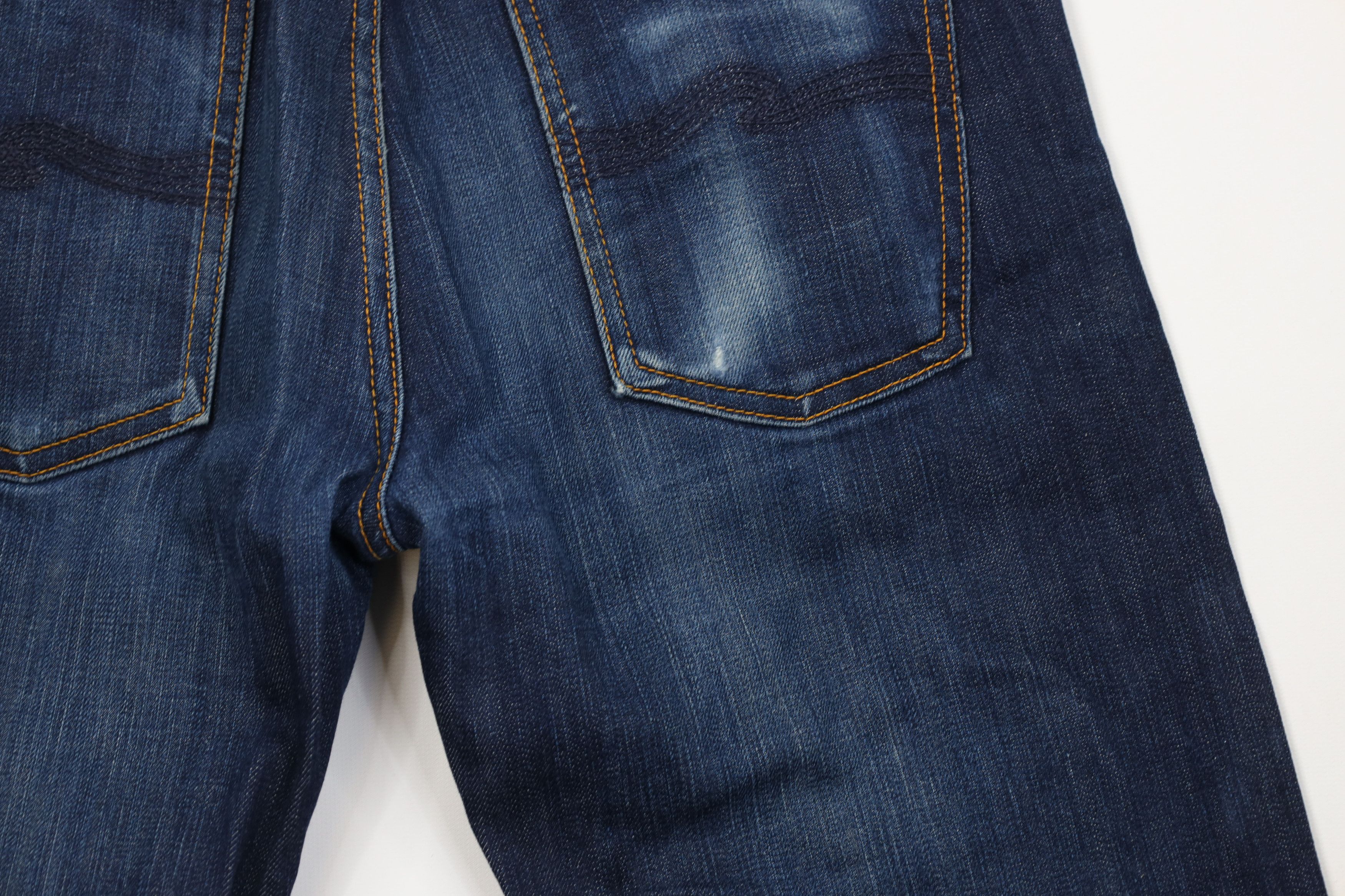 Nudie Jeans Nudie Jeans Co Average Joe Organic Cotton Button Fly Jeans Size US 30 / EU 46 - 13 Thumbnail