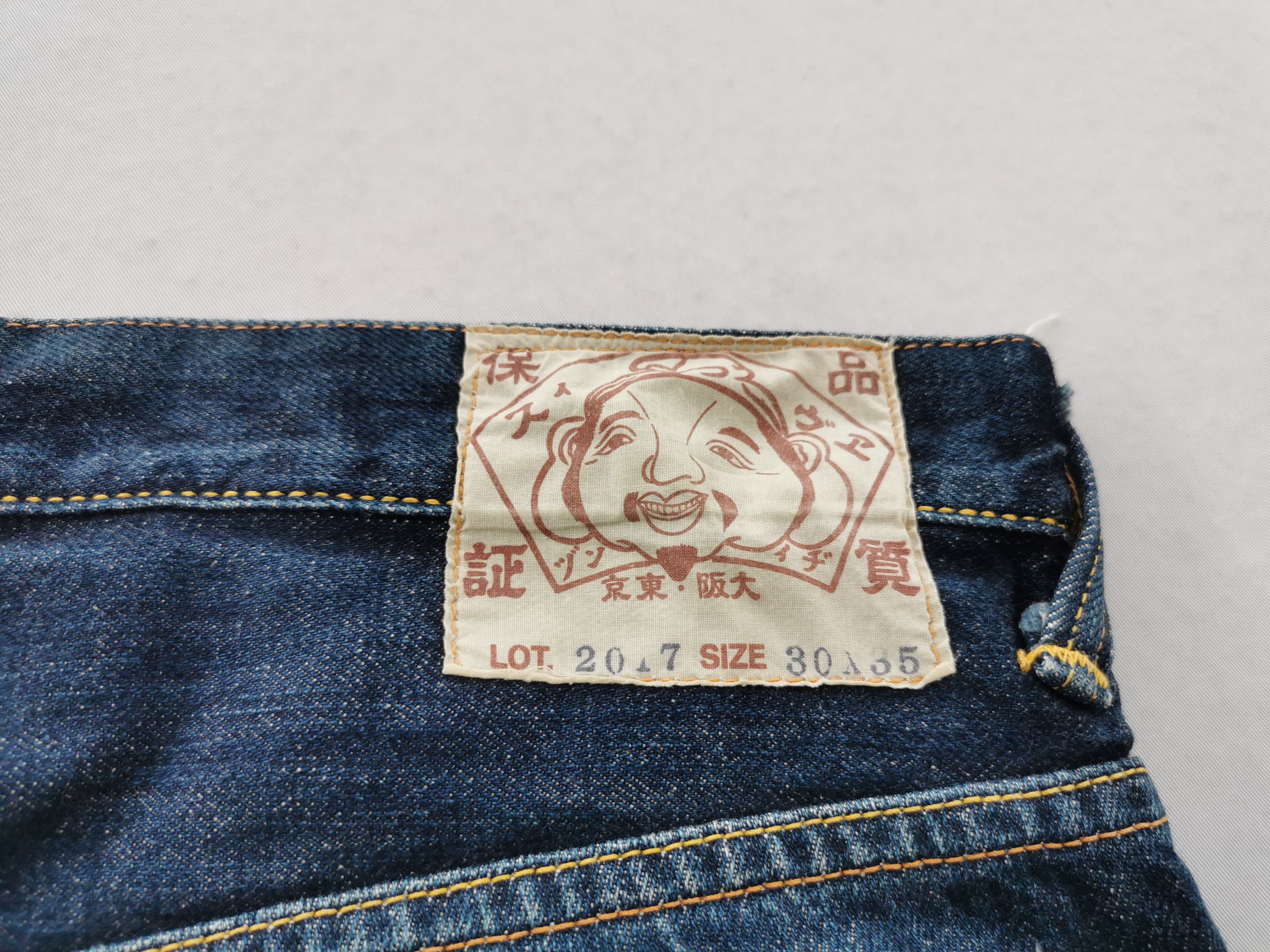 Evisu Vintage Evisu Lot 2017 Denim Big Seagull Logo Made In Japan Size US 29 - 9 Thumbnail