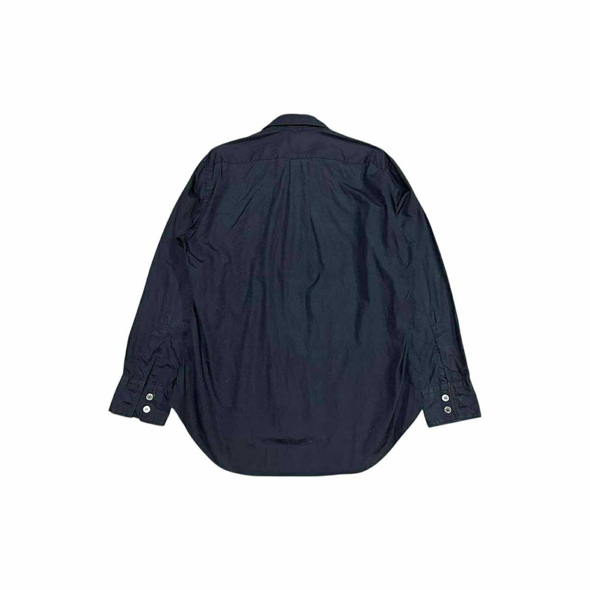Yohji Yamamoto 🔥Rare Vintage LQ Yohji Yamamoto Black Shirt Size US L / EU 52-54 / 3 - 5 Thumbnail
