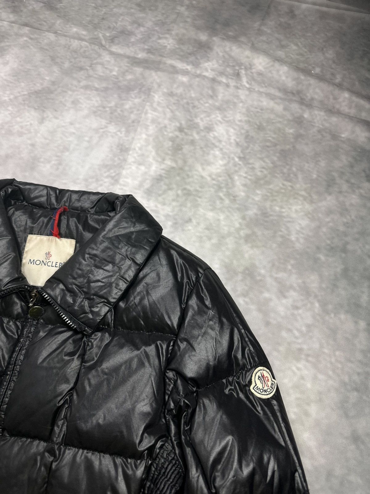 Moncler Vintage Moncler Puffer Jacket down big logo patch luxury Size L / US 10 / IT 46 - 4 Thumbnail