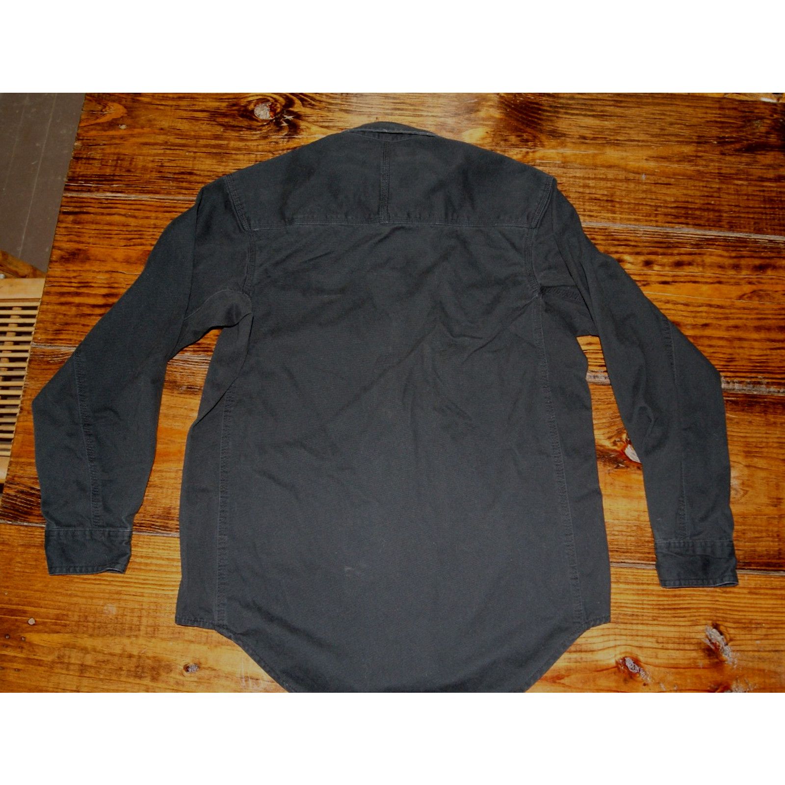 Wrangler Wrangler Riggs Workwear Shirt Mens Medium Black Long Sleeve Size US M / EU 48-50 / 2 - 4 Thumbnail